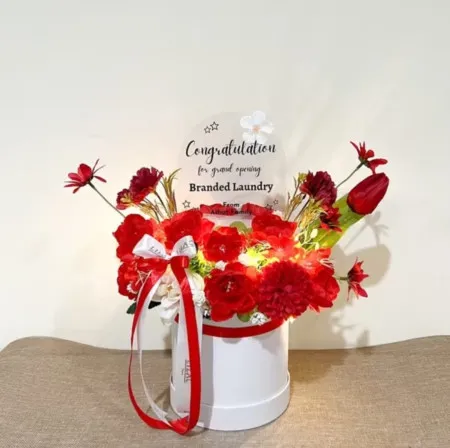 Bloom Box Akrilik Ucapan Grand Opening Bangka Selatan